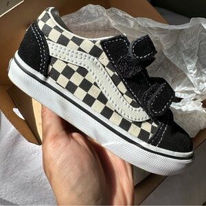 Toddler Checkered Vans | 8.5 Toddler